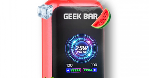 Geek bar Disposable (23000 puffs) watermelon strawberry ice - in saudi arabia Geek bar Disposable (23000 puffs) watermelon strawberry ice - in saudi arabia
