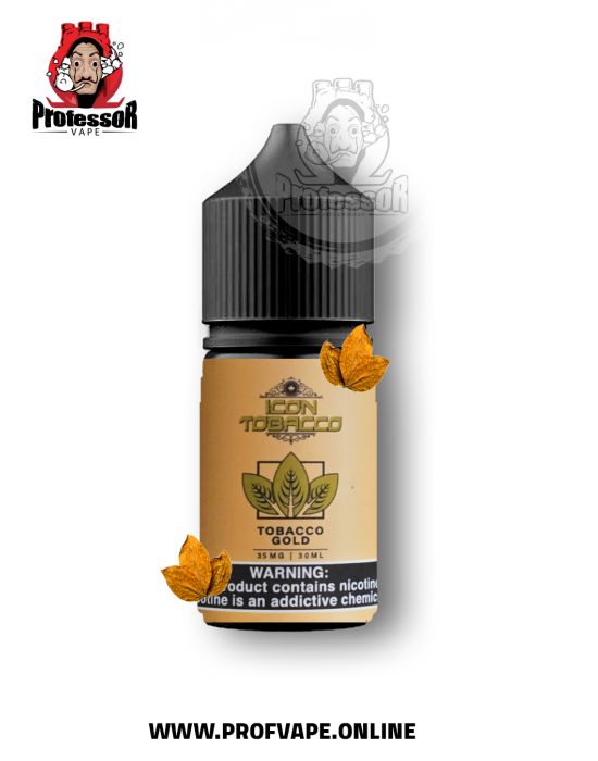 نكهة آيكون فيبر توباكو جولد 30مل 35 نيكوتين سولت