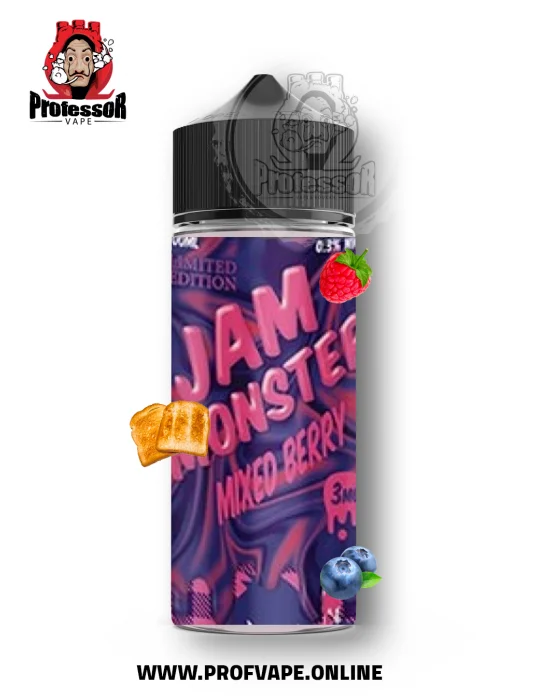 Jam Monster Mixed berry 100ml 3mg in saudi arabia