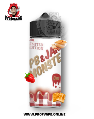 Jam Monster pb strawberry 100ml 3mg 