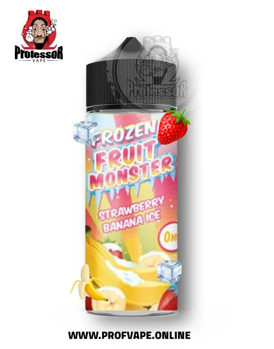 FROZEN Fruit monster Strawberry Banana ice 100ML - in saudi arabia