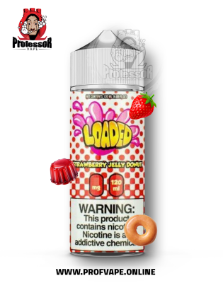 Loaded strawberry jelly donut 3mg 120ml Loaded strawberry jelly donut 3mg 120ml