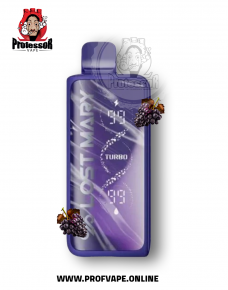 Lost Mary Turbo Disposable ( 35000 puffs ) Black grape