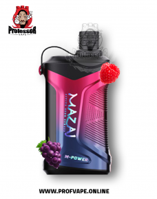 mazaj m power Disposable (20000 puffs) grape raspberry