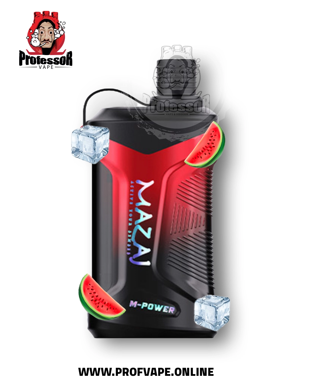 chug jug vape battery mazaj m power Disposable (20000 puffs) lush ice