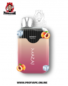 سحبة مزاج انفنتي الجاهزة نكهة خوخ ايس (4500 سحبة)