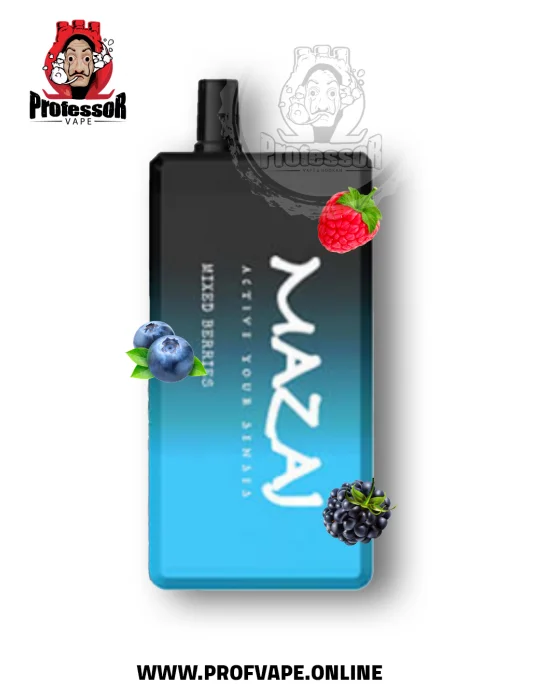 Mazaj Disposable (6500 puffs) mix berries - in saudi arabia