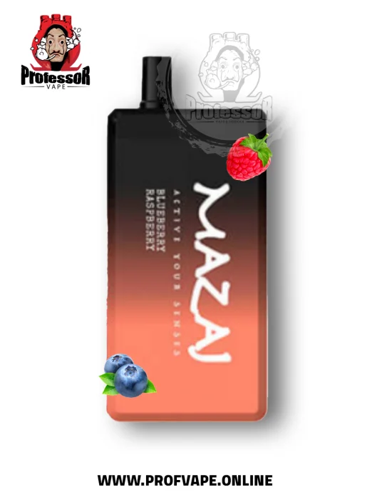 Mazaj Disposable (6500 puffs) blueberry raspberry in saudi arabia