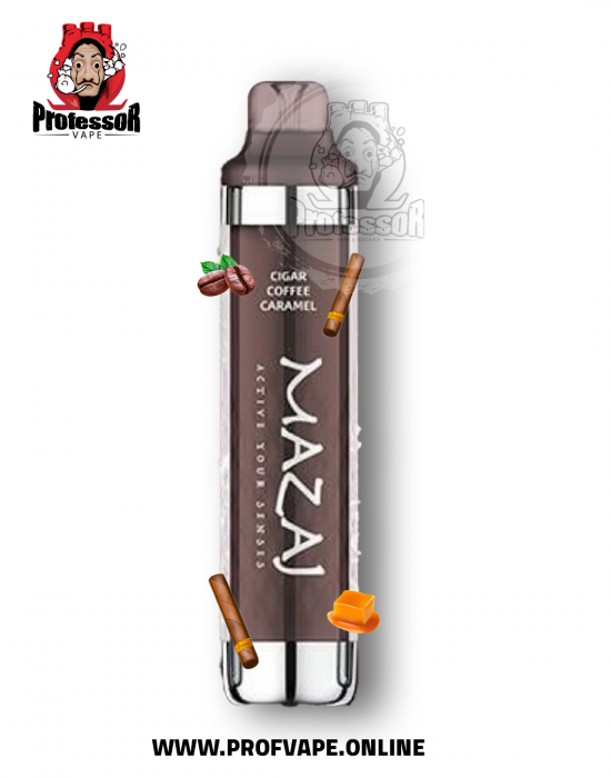 Mazaj black Disposable (8000 puffs) cigar coffee caramel
