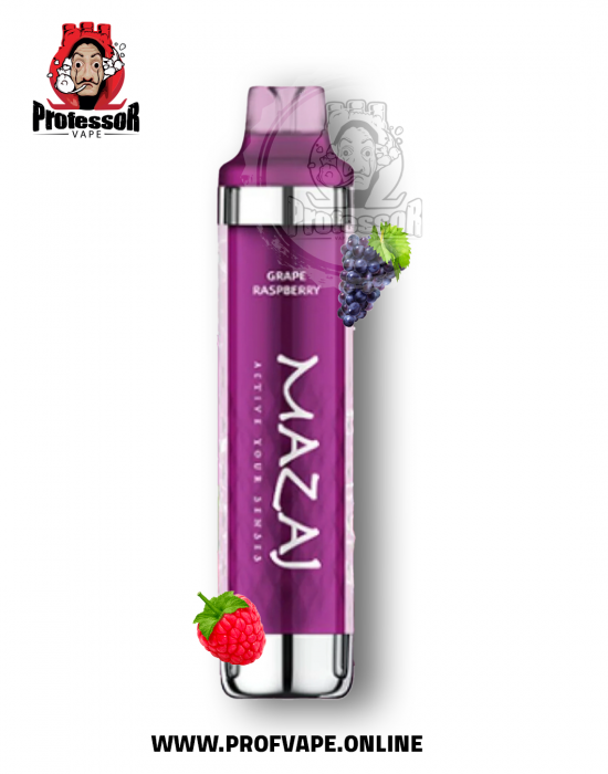 Mazaj black Disposable (8000 puffs) grape raspberry