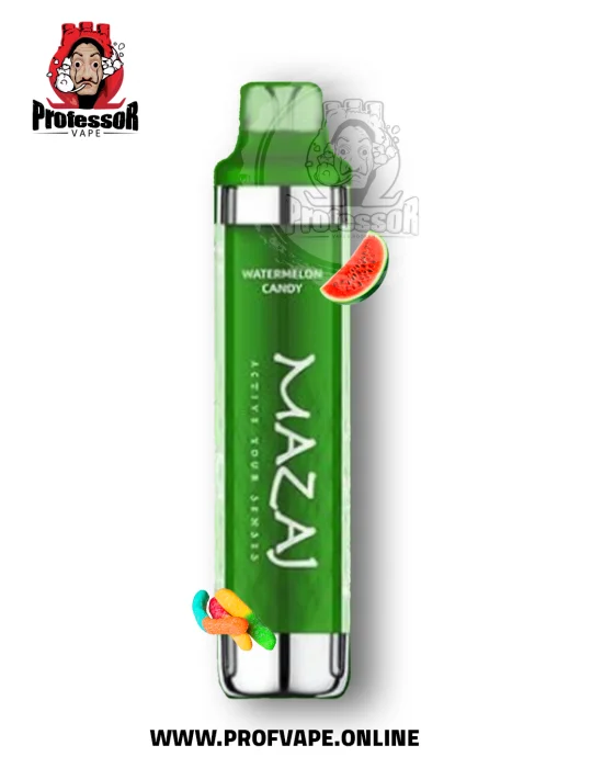 Mazaj black Disposable (8000 puffs) watermelon candy in saudi arabia