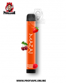 (Mazaj flow Disposable strawberry raspberry cherry (2000Puffs