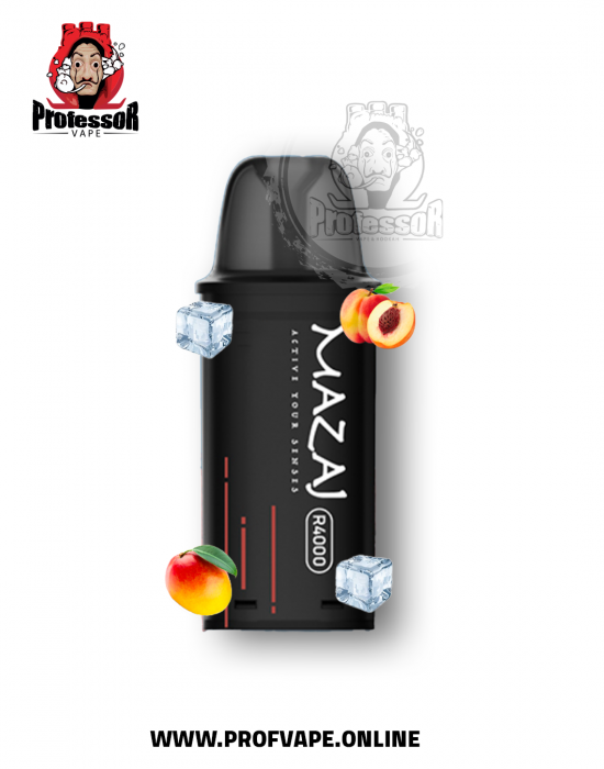 Mazaj R4000 pod mango peach ice Mazaj R4000 pod mango peach ice