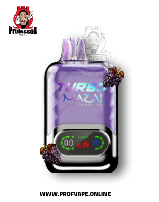 mazaj turbo Disposable (15000 puffs) black grape mazaj turbo Disposable (15000 puffs) black grape