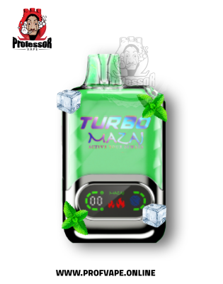 mazaj turbo Disposable (15000 puffs) mint ice mazaj turbo Disposable (15000 puffs) mint ice