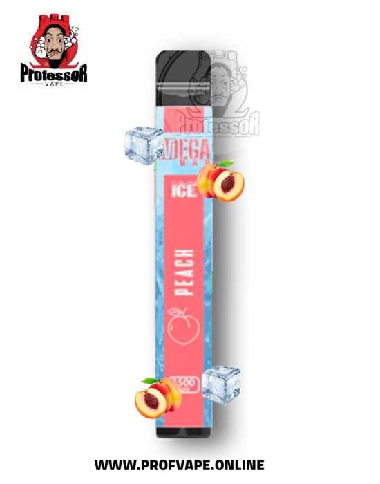 Mega Bar Disposable (1500 puffs) peach ice