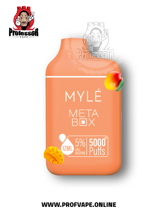 Myle meta box Disposable (5000 puffs) mango