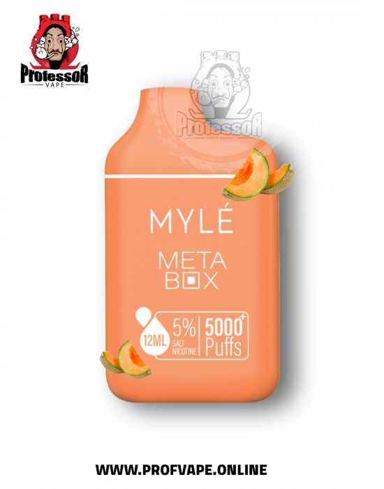 Myle meta box Disposable (5000 puffs) melon