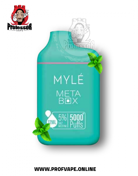 Myle meta box Disposable (5000 puffs) mint