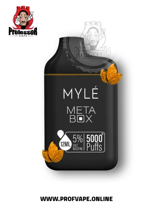 Myle meta box Disposable (5000 puffs) sweet tobacco - in saudi arabia