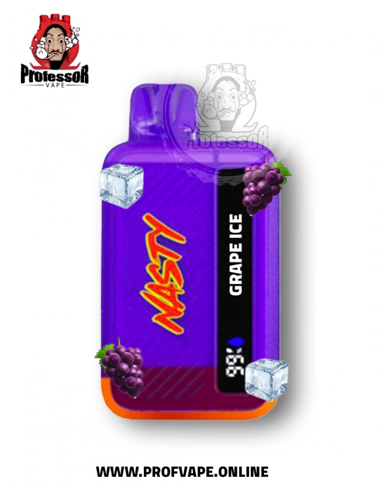 Nasty bar Disposable (10000 puffs) grape ice - in saudi arabia