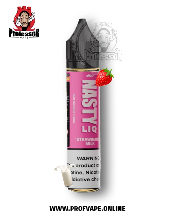 elf bar vape uk Nasty Liq Strawberry Milk 30ml – Salt Nicotine