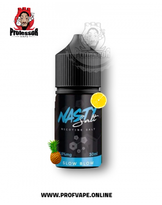 نكهة اناناس و ليمون - ناستي جوس سلو بلو 30مل