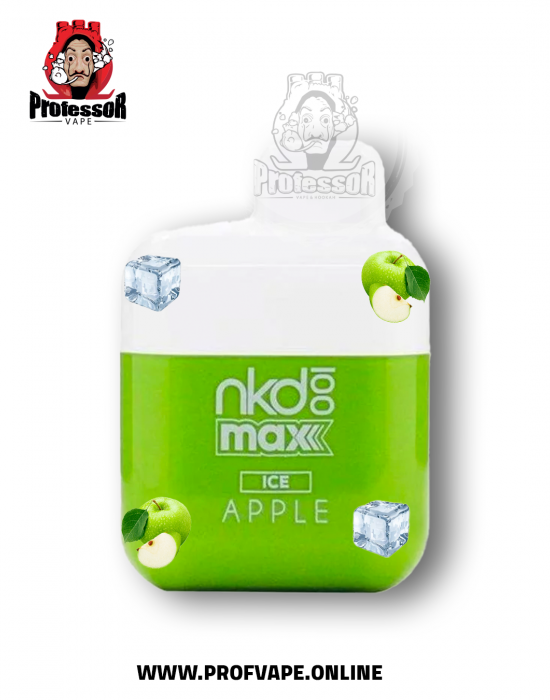 Naked Max Disposable (4500 puffs) apple ice