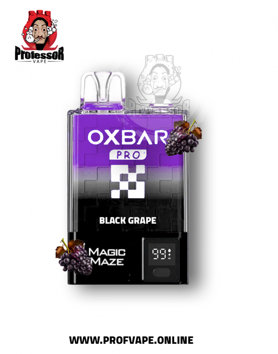 Oxbar Disposable (10000 puffs) black grape