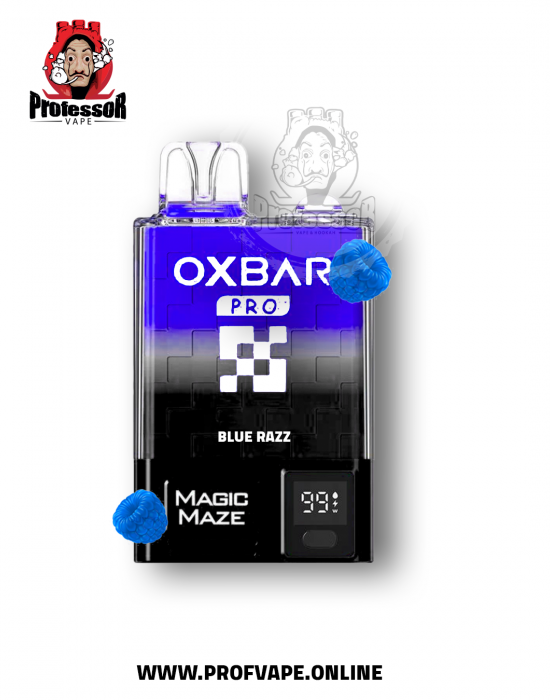 Oxbar Disposable (10000 puffs) blue razz