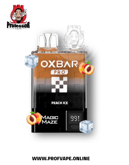 Oxbar Disposable (10000 puffs) peach ice