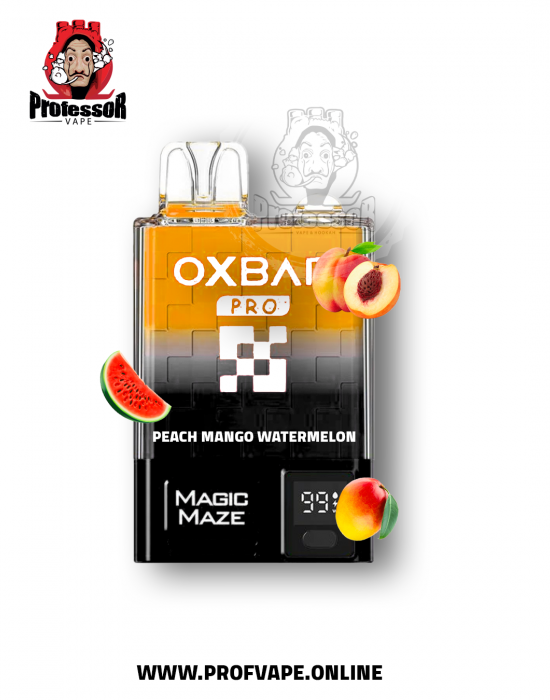 Oxbar Disposable (10000 puffs) peach mango watermelon