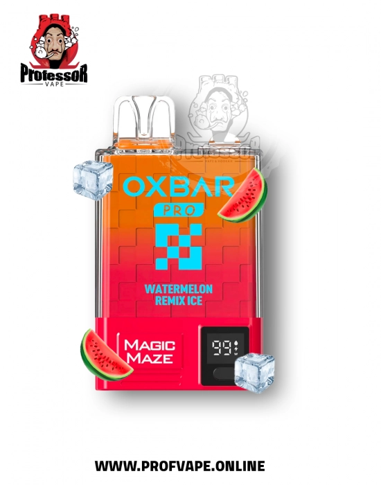 Oxbar Disposable (10000 puffs) watermelon remix ice - in saudi arabia Oxbar Disposable (10000 puffs) watermelon remix ice - in saudi arabia