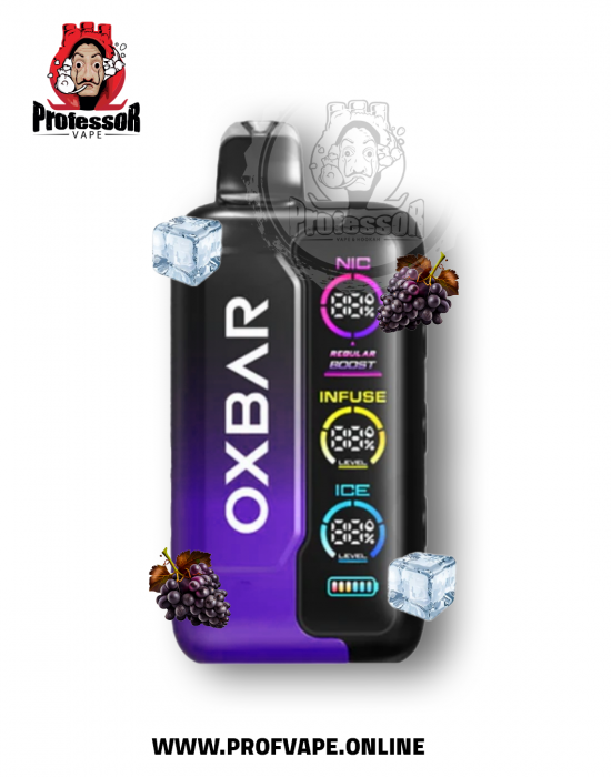 سحبة أوكس بار تري فيوجن عنب أسود