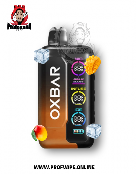 Oxbar Tri-Fusion دبل مانجو 40000 سحبة