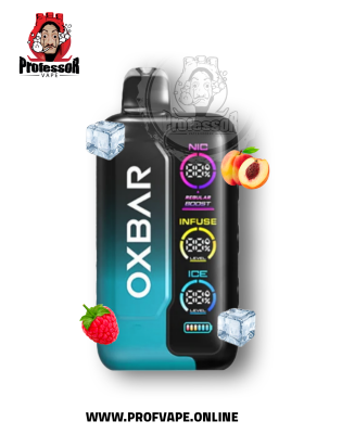 Oxbar Tri-Fusion Disposable (40000 puffs) peach raspberry Oxbar Tri-Fusion Disposable (40000 puffs) peach raspberry