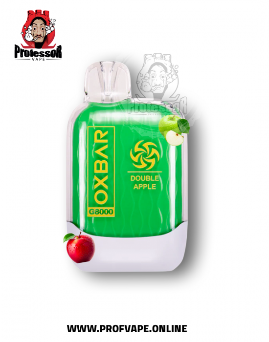 Oxbar Disposable (8000 puffs) double apple
