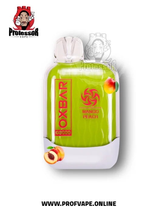 Oxbar Disposable (8000 puffs) mango peach