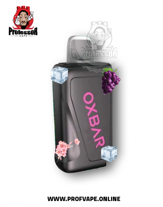 Oxbar Svopp بود ساكورا عنب آيس 25000 بود أوكس بار Svopp 25000 سحبة نكهة ساكورا عنب آيس