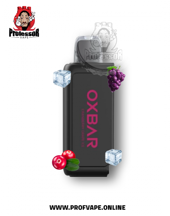 Oxbar svopp pod cranberry grape ice