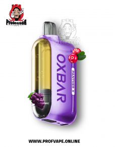 سحبة اوكس بار X دكتور فيب الجاهزة (50000 سحبة) كران بيري عنب