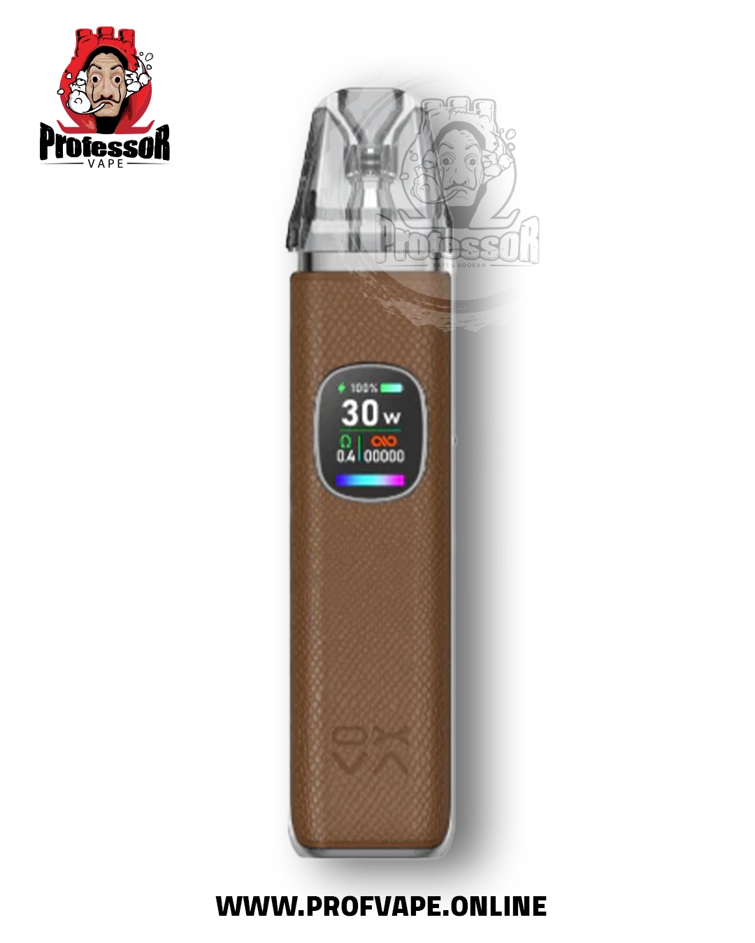 elfbar elfa master akku Brown Python Oxva Xlim Pro 2 Pod Kit + Free 100ML Liquid main image 0