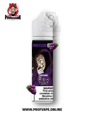 نكهة عنب - بروفيسور جوس بربل نايروبي 60مل 3ملجم نكهة عنب - بروفيسور جوس بربل نايروبي 60مل 3ملجم