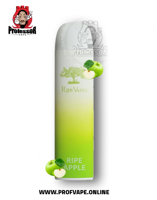 Ripe Vapes Disposable (3000puffs) green apple