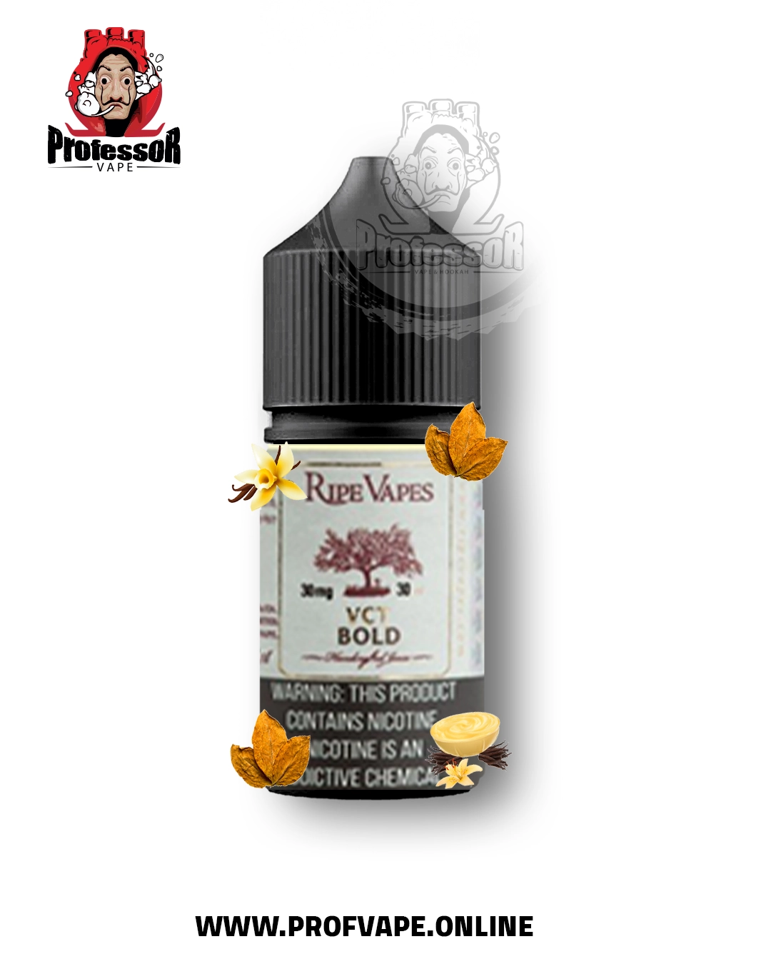 ripe vapes vct Ripe Vapes – VCT Chocolate Nic Salt 30ml main image 1