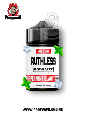 Ruthless podsaltz peppermint ice 60ml Ruthless podsaltz peppermint ice 60ml