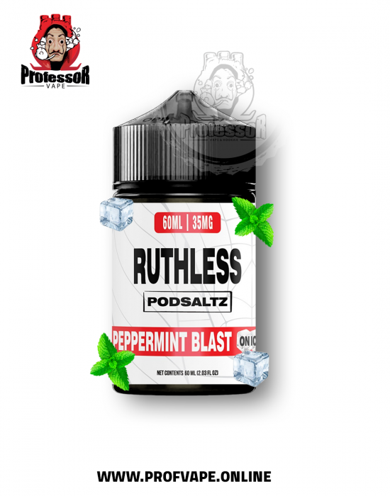 Ruthless podsaltz peppermint ice 60ml Ruthless podsaltz peppermint ice 60ml
