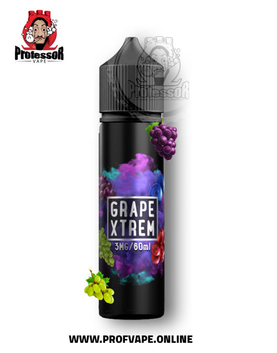 نكهة سحبه شيشه مشكل توت وعنب - سام فيب جريب اكستريم 60مل 3ملجم