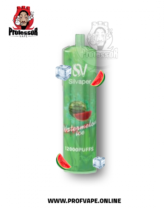 (Silvaper Disposable watermelon ice (12000uffs (Silvaper Disposable watermelon ice (12000uffs