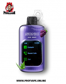 Sonic screen Disposable (20000puffs) aloe grape Sonic screen Disposable (20000puffs) aloe grape